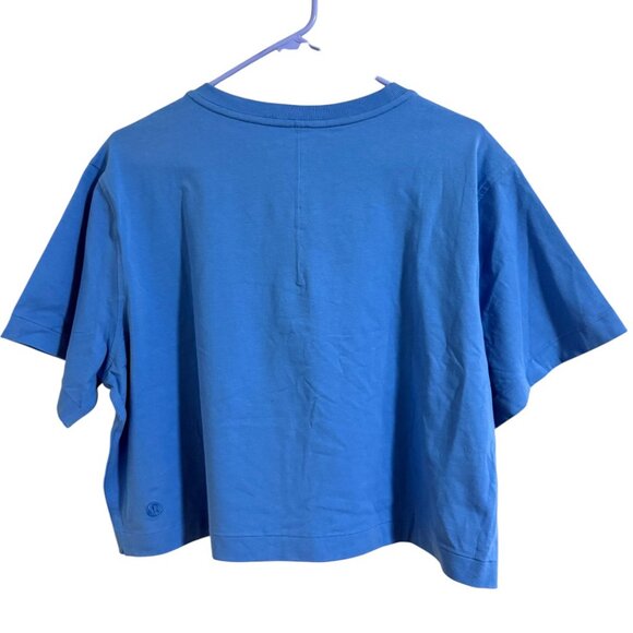NWT Lululemon All Yours Organic Cotton Cropped T-Shirt - Picture 5 of 6